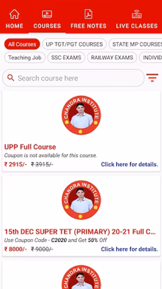 Chandra Institute Allahabad Screenshot 4 - AppWisp.com Chandra Institute Allahabad Screenshot 4 - AppWisp.com