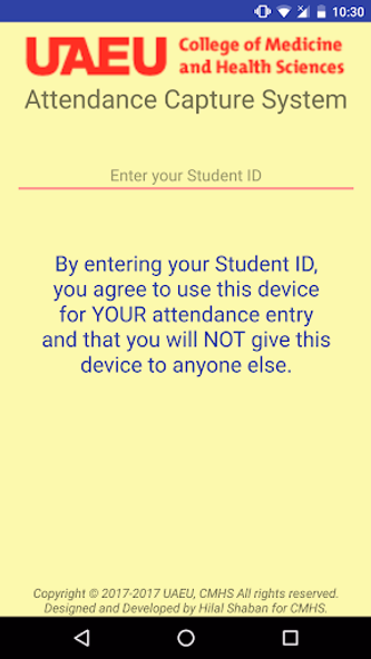CMHS Attendance Screenshot 1 - AppWisp.com CMHS Attendance Screenshot 1 - AppWisp.com