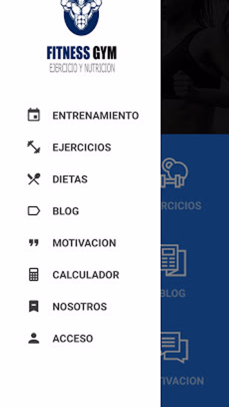 Fitness Gym Ejercicio y Nutric Screenshot 2 - AppWisp.com Fitness Gym Ejercicio y Nutric Screenshot 2 - AppWisp.com