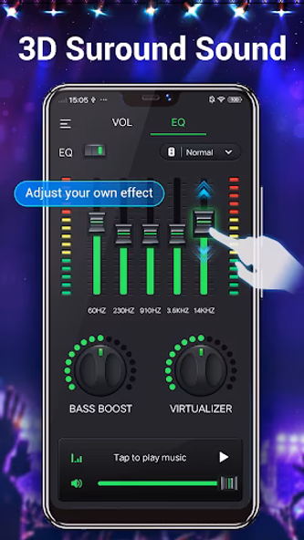 Equalizer & Bass Booster,Music Screenshot 2 - AppWisp.com Equalizer & Bass Booster,Music Screenshot 2 - AppWisp.com