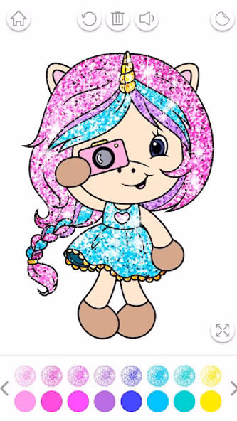 Unicorn Coloring Book Glitter Screenshot 4 - AppWisp.com Unicorn Coloring Book Glitter Screenshot 4 - AppWisp.com
