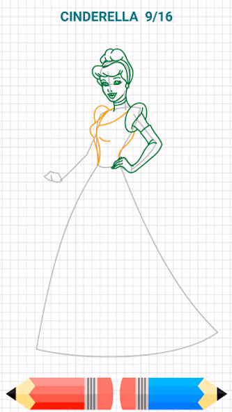 How to Draw Princess Screenshot 4 - AppWisp.com How to Draw Princess Screenshot 4 - AppWisp.com