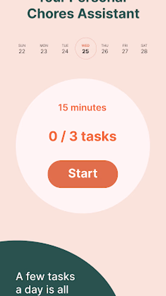 Tidy: House Cleaning Schedule Screenshot 1 - AppWisp.com Tidy: House Cleaning Schedule Screenshot 1 - AppWisp.com