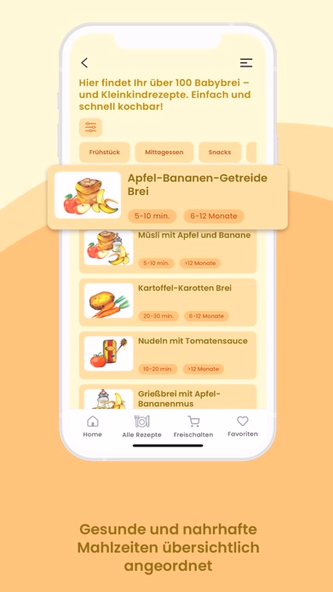 Baby Cuisine - Baby Brei Screenshot 4 - AppWisp.com