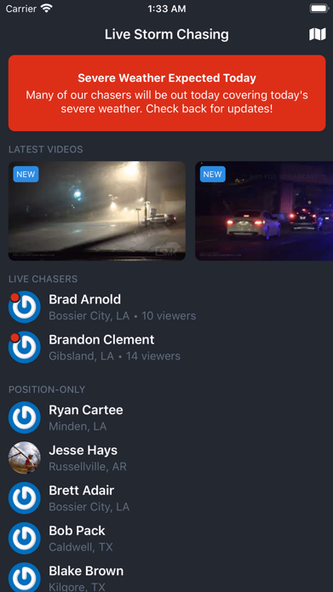 Live Chasing Screenshot 1 - AppWisp.com Live Chasing Screenshot 1 - AppWisp.com