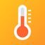 Transparent Thermometer - AppWisp.com