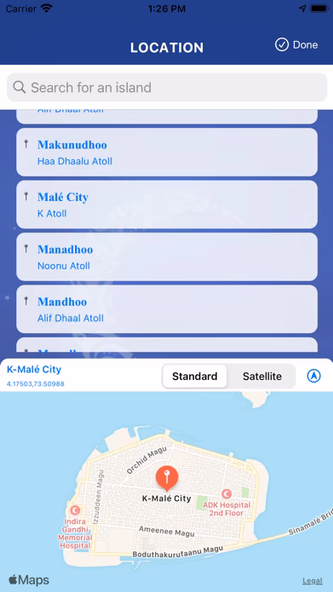 Daily Salat | Maldives Screenshot 2 - AppWisp.com Daily Salat | Maldives Screenshot 2 - AppWisp.com
