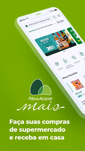 Pão de Açúcar Mais Screenshot 1 - AppWisp.com Pão de Açúcar Mais Screenshot 1 - AppWisp.com