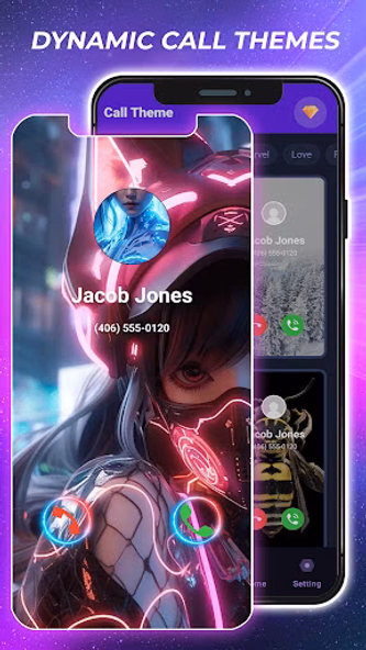 Color Call Theme & Call Screen Screenshot 4 - AppWisp.com
