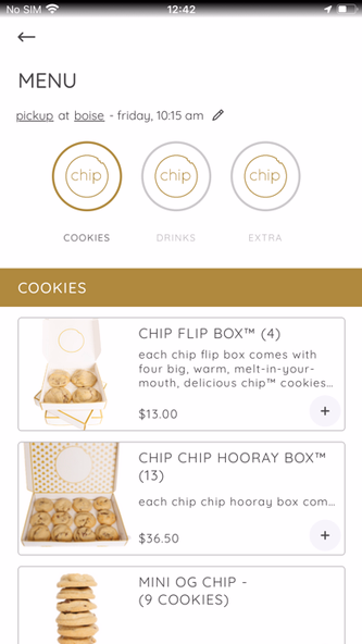 Chip Cookies Screenshot 3 - AppWisp.com Chip Cookies Screenshot 3 - AppWisp.com