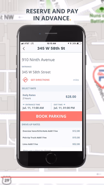 Parking.com - Find Parking Now Screenshot 3 - AppWisp.com Parking.com - Find Parking Now Screenshot 3 - AppWisp.com