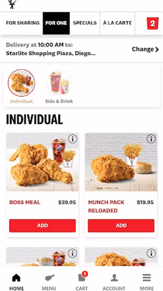KFC Trinidad and Tobago Screenshot 4 - AppWisp.com
