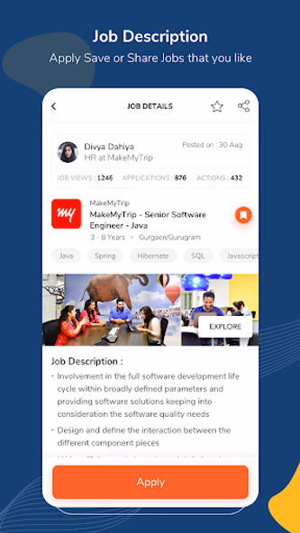 hirist.tech: IT Job Search App Screenshot 2 - AppWisp.com