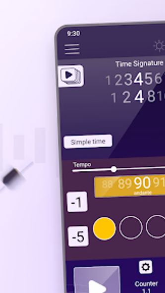 Perfect Metronome Screenshot 1 - AppWisp.com Perfect Metronome Screenshot 1 - AppWisp.com