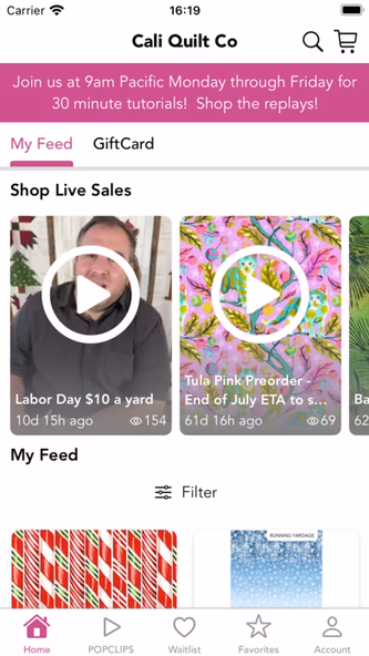 Cali Quilt Co Screenshot 2 - AppWisp.com Cali Quilt Co Screenshot 2 - AppWisp.com