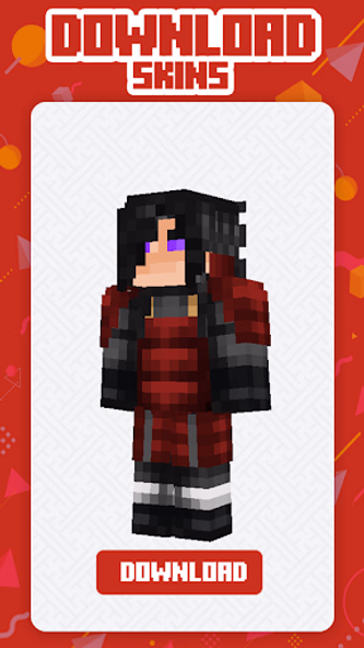 Uchiha Skin Minecraft Screenshot 4 - AppWisp.com Uchiha Skin Minecraft Screenshot 4 - AppWisp.com