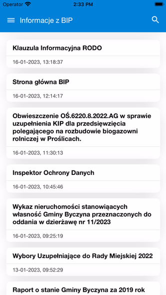 Gmina Byczyna Screenshot 3 - AppWisp.com Gmina Byczyna Screenshot 3 - AppWisp.com