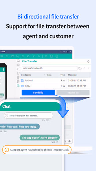 MobileSupport - RemoteCall Screenshot 1 - AppWisp.com MobileSupport - RemoteCall Screenshot 1 - AppWisp.com