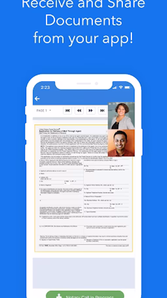 Notarize Documents Now with In Screenshot 2 - AppWisp.com Notarize Documents Now with In Screenshot 2 - AppWisp.com