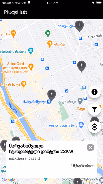 PlugsHub - EV Charge Point Map Screenshot 1 - AppWisp.com PlugsHub - EV Charge Point Map Screenshot 1 - AppWisp.com