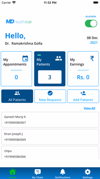 MDHealthTrak - Symptom Tracker Screenshot 1 - AppWisp.com MDHealthTrak - Symptom Tracker Screenshot 1 - AppWisp.com