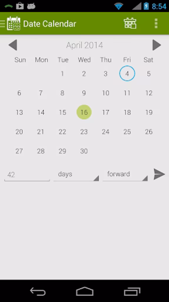 What Day - Date Calculator Screenshot 1 - AppWisp.com What Day - Date Calculator Screenshot 1 - AppWisp.com