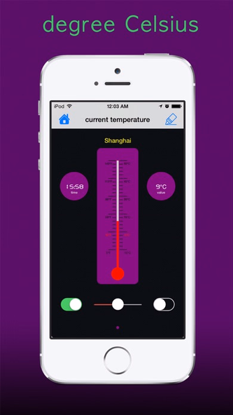 thermometer pro - realtime Screenshot 2 - AppWisp.com