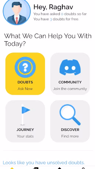 DoubtConnect: 1-1 Live-Solving Screenshot 1 - AppWisp.com DoubtConnect: 1-1 Live-Solving Screenshot 1 - AppWisp.com