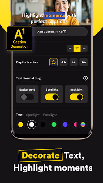 Captions Ai: Videos Subtitles Screenshot 4 - AppWisp.com