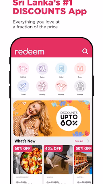 Redeem - Restaurants, Salons & Screenshot 1 - AppWisp.com Redeem - Restaurants, Salons & Screenshot 1 - AppWisp.com