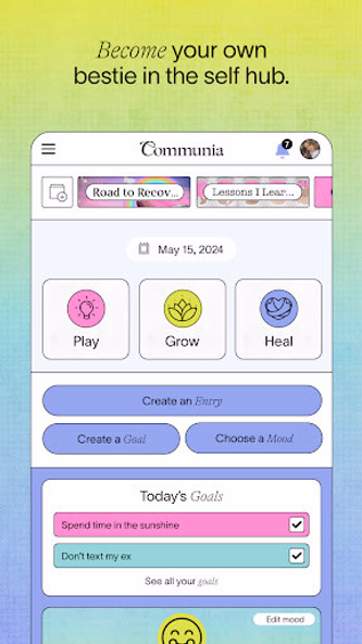 Communia: women's social media Screenshot 3 - AppWisp.com Communia: women's social media Screenshot 3 - AppWisp.com
