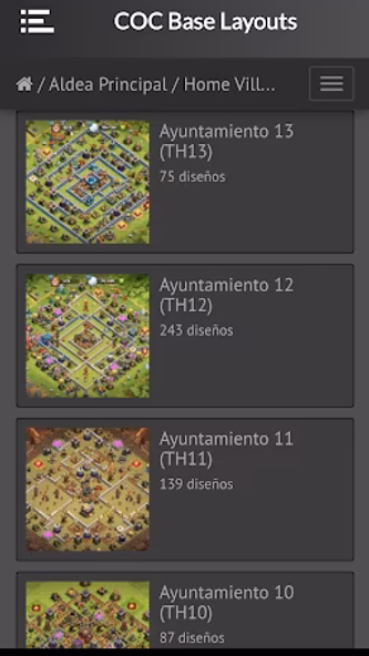 Base Layouts for COC Screenshot 4 - AppWisp.com Base Layouts for COC Screenshot 4 - AppWisp.com