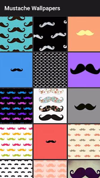 Mustache Wallpapers Screenshot 2 - AppWisp.com Mustache Wallpapers Screenshot 2 - AppWisp.com