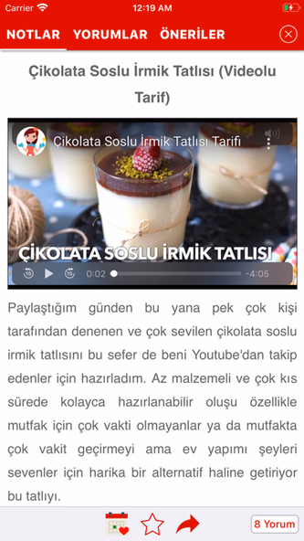 Tarif Küpü - Yemek Tarifleri Screenshot 4 - AppWisp.com Tarif Küpü - Yemek Tarifleri Screenshot 4 - AppWisp.com