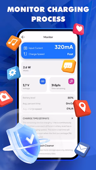 Smart Battery - Charge Monitor Screenshot 3 - AppWisp.com Smart Battery - Charge Monitor Screenshot 3 - AppWisp.com