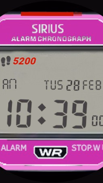 Sirius Nostalgic Digital Watch Screenshot 2 - AppWisp.com Sirius Nostalgic Digital Watch Screenshot 2 - AppWisp.com