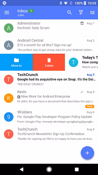 Nine - Email & Calendar Screenshot 1 - AppWisp.com Nine - Email & Calendar Screenshot 1 - AppWisp.com