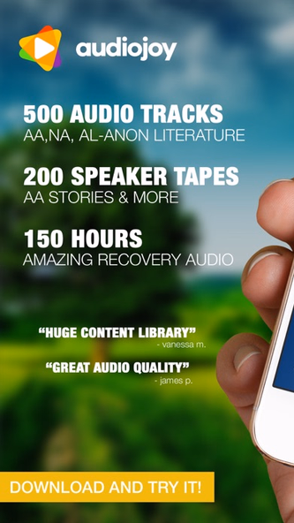 AA Big Book Sobriety Stories Screenshot 1 - AppWisp.com AA Big Book Sobriety Stories Screenshot 1 - AppWisp.com
