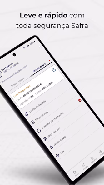 Safra Empresas: A sua conta PJ Screenshot 3 - AppWisp.com Safra Empresas: A sua conta PJ Screenshot 3 - AppWisp.com