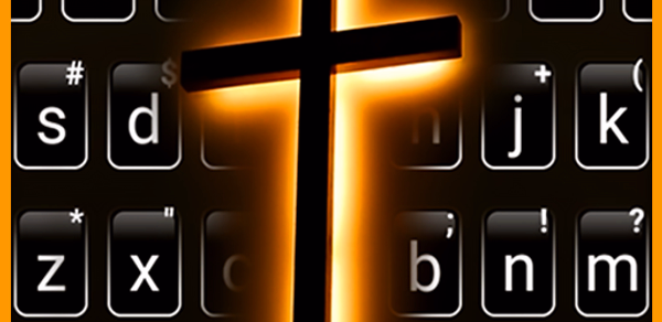 Holy Jesus 2 Keyboard Theme Header - AppWisp.com