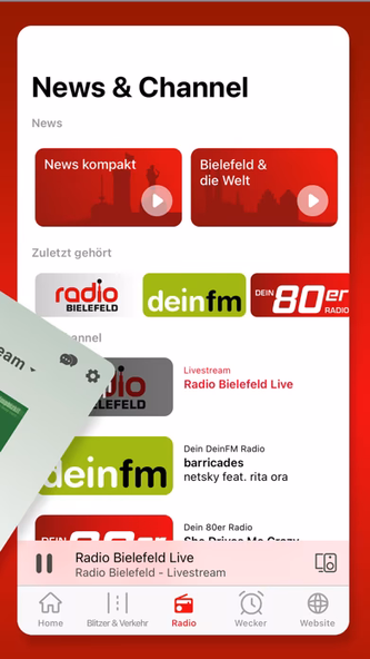 Radio Bielefeld Screenshot 4 - AppWisp.com