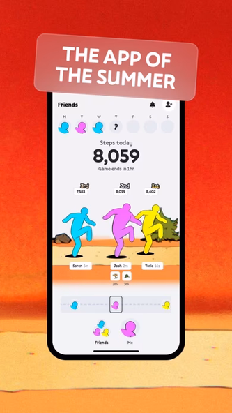Stompers - Social Step Counter Screenshot 1 - AppWisp.com