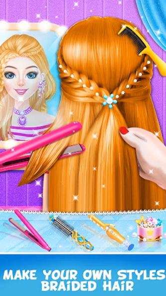 Fashion Braid Hair Salon Games Screenshot 4 - AppWisp.com Fashion Braid Hair Salon Games Screenshot 4 - AppWisp.com