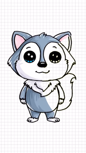 How to draw cute animals Screenshot 1 - AppWisp.com How to draw cute animals Screenshot 1 - AppWisp.com