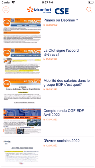 CSE Izi Confort Screenshot 2 - AppWisp.com CSE Izi Confort Screenshot 2 - AppWisp.com