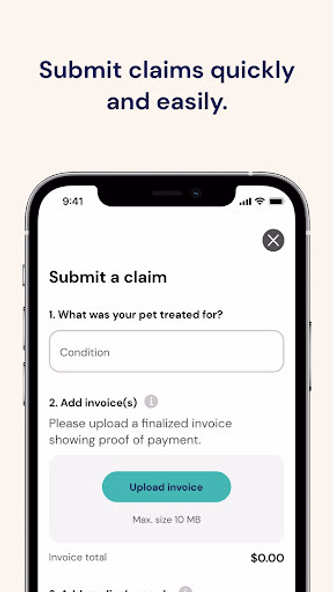 Fetch Pet Insurance Screenshot 1 - AppWisp.com Fetch Pet Insurance Screenshot 1 - AppWisp.com
