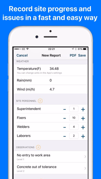 iNeo Pro Field Daily Reports Screenshot 2 - AppWisp.com iNeo Pro Field Daily Reports Screenshot 2 - AppWisp.com