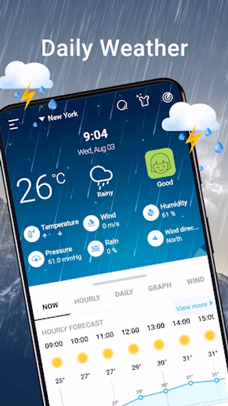 Weather Chart: Tomorrow, Today Screenshot 3 - AppWisp.com Weather Chart: Tomorrow, Today Screenshot 3 - AppWisp.com
