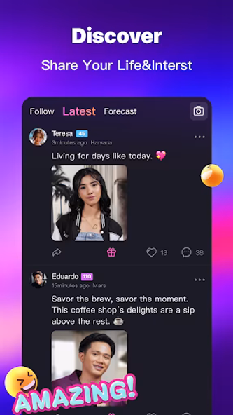 Chika Live: Live Stream, Meet Screenshot 4 - AppWisp.com Chika Live: Live Stream, Meet Screenshot 4 - AppWisp.com