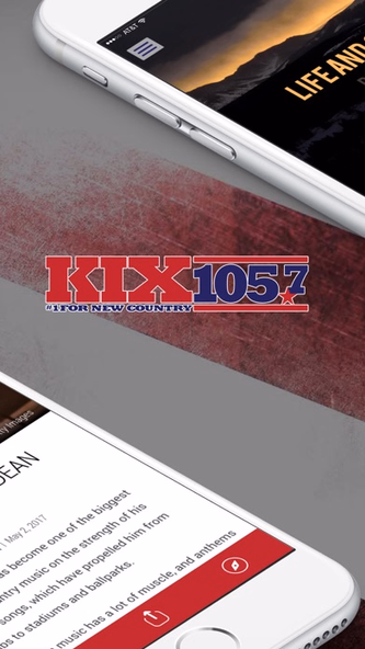 105.7 KIX FM Screenshot 2 - AppWisp.com 105.7 KIX FM Screenshot 2 - AppWisp.com